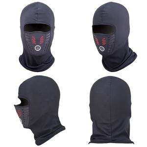 Custom Logo Ice Silk Balaclava Stretchy Cooling Summer Sunscreen Windproof Riding Balaclava DDP Shipping - Product Image 1