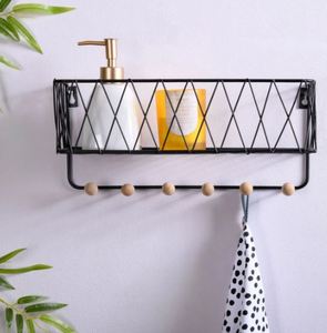 Étagère murale décorative de meilleure qualité pour la décoration de la maison et revêtement en poudre noire au design unique - Product Image 6