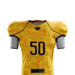2025 nouveauté ensemble d'uniformes de Football américain tenue d'équipe professionnelle uniforme de Football américain à bas prix - Product Image 4