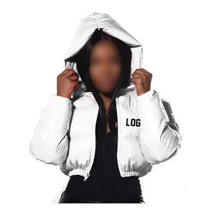 Winter Shiny Puffer Jackets Sexy Women Warm Bubble Coat Female Winterwear Overcoat - Product Image 5