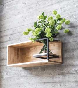 Étagères et support en bois fabriqués à la main de la meilleure qualité forme personnalisée pour la décoration murale de la maison technique polie décoration murale suspendue - Product Image 2