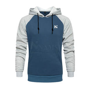 เสื้อฮู้ดสวมหัวน้ำหนักเบาสำหรับผู้ชายเสื้อสเวตเชิ้ตผ้าฟลีซย้อมสีล้วนป้องกันการหดตัวสำหรับฤดูหนาว XS ขายส่ง - Product Image 1