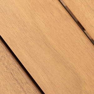 Muebles de jardín para exteriores Mesa de centro Madera de teca ovalada-Cristo - Product Image 5