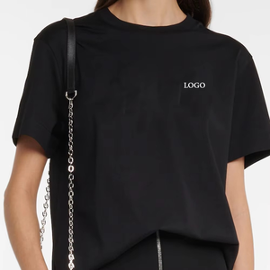 Conjunto corto de dos piezas para mujer, precio al por mayor, nueva moda de alta calidad, camiseta y pantalones cortos de verano para mujer, conjunto doble para la comodidad de la mujer - Product Image 2