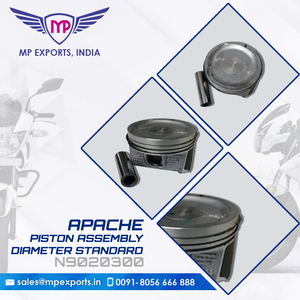 Produit indien de haute qualité de PISTON ASSEMBLAGE DIAMÈTRE STANDARD pour TVS Apache RTR 2 roues disponible à un prix abordable - Product Image 3