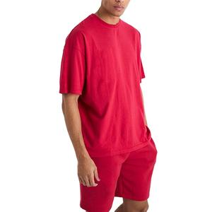 2025 Men's <b>Twinset</b> Best Selling 100% Cotton Lightweight Breathable Streetwear Custom Designed Casual Fit for Summer Plain Terry - Product Image 4