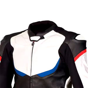 Veste de course unisexe personnalisée pour l'hiver veste de course de plein air vintage Streetwear Stand Varsity Design décontracté motard moto - Product Image 6