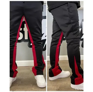 New 2026 Streetwear Flare Stacked Jogger <b>Pant</b> With Pockets Joggers <b>Pants</b> Sweatpants High Quality Stacked Jogging <b>Pants</b> <b>Man</b> - Product Image 3