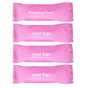 Toallas Desechables de Microfibra Personalizadas con Aroma a Oud, 23x23cm, Fabricante OEM para Hoteles de Lujo y Hospitalidad VIP - Product Image 1