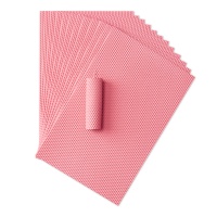 Kit de Fabricación de Velas de Cera de Abeja Sotacandlemarket K15 para Niños, Color Rosa Claro, Más de 48 Colores de Lujo, Láminas de Cera de Abeja, Juguete