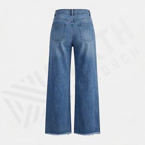 Jeans skinny taille haute pour femmes, style droit, denim de haute qualité, coupe slim, décontracté, tendance, streetwear, pantalon - Product Image 2