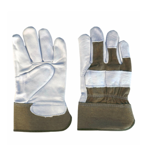 2025 nouveaux gants de travail en cuir Durable de haute qualité sécurité des mains résistance à la chaleur protéger les gants en cuir d'impact pour hommes - Product Image 5