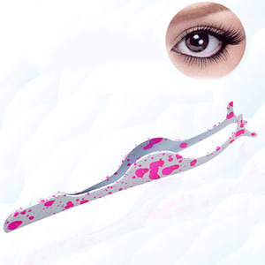 Pince à épiler pour faux cils, applicateur de cils, recourbe-cils pour extensions, outil de maquillage de beauté, pince à épiler de précision durable - Product Image 6