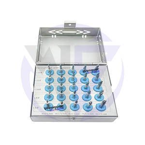 Ensemble de forets dentaires coniques 25 pièces forets d'implants chirurgicaux manuels pour un placement précis Fournisseur d'instruments de chirurgien dentaire Wenquar - Product Image 4