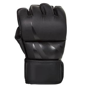 Gants de boxe MMA en cuir PU de qualité supérieure, fabriqués en usine, personnalisables, couleur et logo personnalisés, fermeture réglable au poignet, confortables - Product Image 3