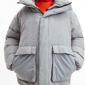 Veste Thermique Matelassée pour Homme Design Rembourré Coupe-Vent Imperméable Extérieur Vêtements d'Hiver - Product Image 5