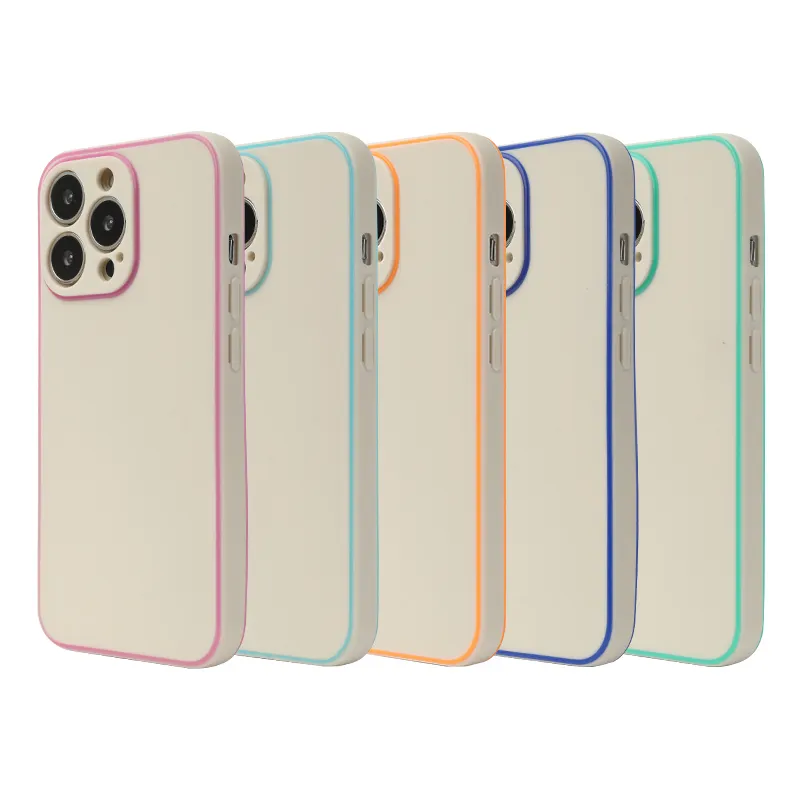 Case Transparent For iPhone 12 Cases Fundas Para Celular Luxury Electroplate For iPhone Case TPU For iPhone 12