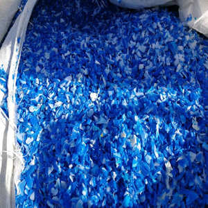 Fibres de film recyclé HDPE bleu de qualité tambour pour la vente - Product Image 6