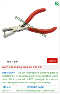 Stainless Steel GS 1241 Punching Hole Pliers for Watch Band & <b>Jewellery</b> Tools - Product Image 2