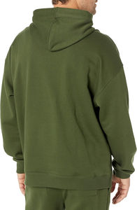Pull-over à capuche avec logo personnalisé pour hommes, sweats de jogging, vêtements, sweats à capuche surdimensionnés vierges, unisexe, couleurs unies, grande taille pour hommes - Product Image 2