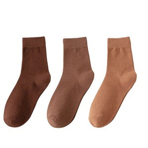 High Quality Simple Business Crew Casual Style Autumn Custom Size Custom Color Cotton athletic <b>socks</b> - Product Image 2