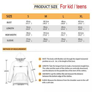 Sudadera con capucha personalizada, transpirable, impresa, sublimación, al por mayor - Product Image 5