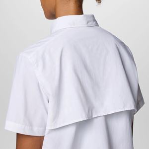 เสื้อตกปลาผู้หญิง เสื้อเชิ้ตแขนสั้นแบบกระดุมหน้า น้ำหนักเบา ระบายอากาศได้ดี สำหรับผู้หญิง - Product Image 6