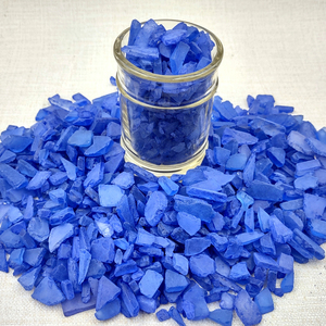 Flocons de rebuts de fûts en PEHD de haute qualité pour usage industriel, granulés de plastique brut recyclés de fûts en PEHD bleus - Product Image 3