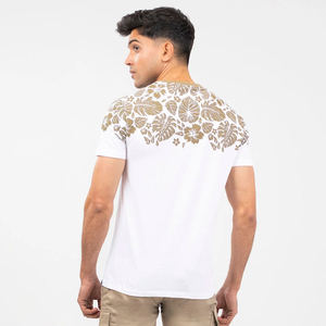 Camiseta Gráfica de Verano para Hombre, Diseño Nuevo, de Poliéster/Algodón, Cuello Redondo, Manga Corta, Secado Rápido, Transpirable, Ajuste Holgado, Personalizable - Product Image 4