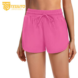 Short décontracté pour femme Respirant et confortable-Short de yoga confortable et léger pour femme avec poches - Product Image 3