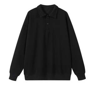 Nouveaux styles en gros, sweats à capuche surdimensionnés personnalisés en molleton 100% coton 350 g/m², fermeture éclair, sweats à capuche unis teints en hiver, brodés - Product Image 3