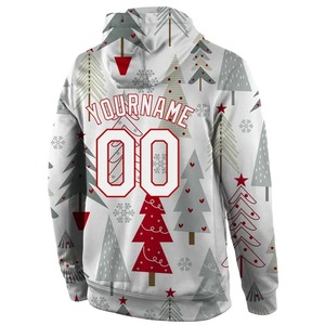 Pull à capuche en coton avec LOGO personnalisé pour homme, imprimé, couleur grise, nouvelle collection 2023 - Product Image 5