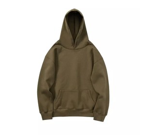 Sweat à capuche personnalisé avec logo 2025 pour homme, en polyester/coton, molleton épais, grande taille 6XL, style personnalisable, hiver uni - Product Image 3