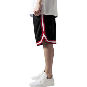 Pantalones cortos de malla de sublimación con estampado completo de calle para hombre de diseñador personalizado cintura elástica transpirable con bolsillo ecológico - Product Image 5