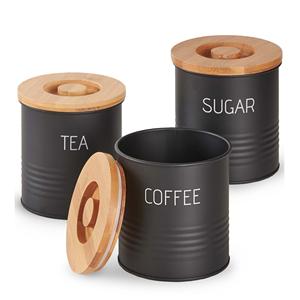 Conjunto de tres recipientes de metal Contenedor de diseñador hecho a mano de calidad premium Clásico Elegante Venta al por mayor Nuevo recipiente de metal de lujo - Product Image 5