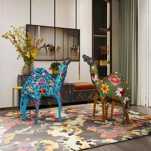 Superbe décor de table de chameau Art déco peint à la main avec une touche artistique Article de décoration d'intérieur unique pour les passionnés de culture - Product Image 1