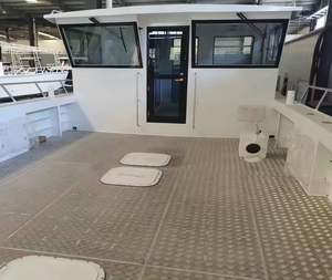 Embarcación de trabajo con cabina de 11m, bote de desembarco en venta, bote de carga de aluminio ideal para desembarco en playa. - Product Image 3