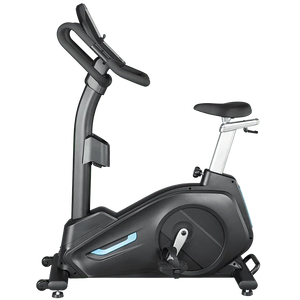 Vélo de fitness vertical français avec console LED pour les entraînements cyclistes en intérieur - Product Image 2
