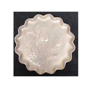 Posavasos de acero Manteles y almohadillas // Posavasos de fieltro y aluminio Forma redonda de 6cm de diámetro - Product Image 2