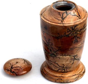 Resin Urn <b>Box</b> - <b>Large</b> <b>Wooden</b> for Ashes Adult Male/Female - Water Stunning Resin Urn <b>Box</b> - Personalized <b>Box</b> Cremation Urns - Product Image 6