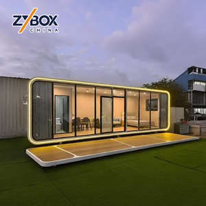 Casa Contenedor Prefabricada Modular Portátil de Lujo con Estructura de Acero ZYBOX, Personalizable - Product Image 2