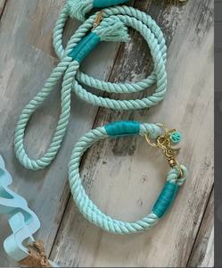 100% correa de algodón personalizada para caminar para perros algodón duradero y fuerte - Product Image 1