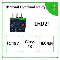 Relais de surcharge thermique Schneider LRD21 100% original, 12-18A, protection fiable du moteur, installation facile, classe 10A