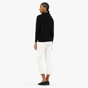 LAutumn Logo personnalisé pour femmes Pull solide avec cordon de serrage Poche kangourou sur le devant Sweat à capuche d'hiver 100% coton - Product Image 4