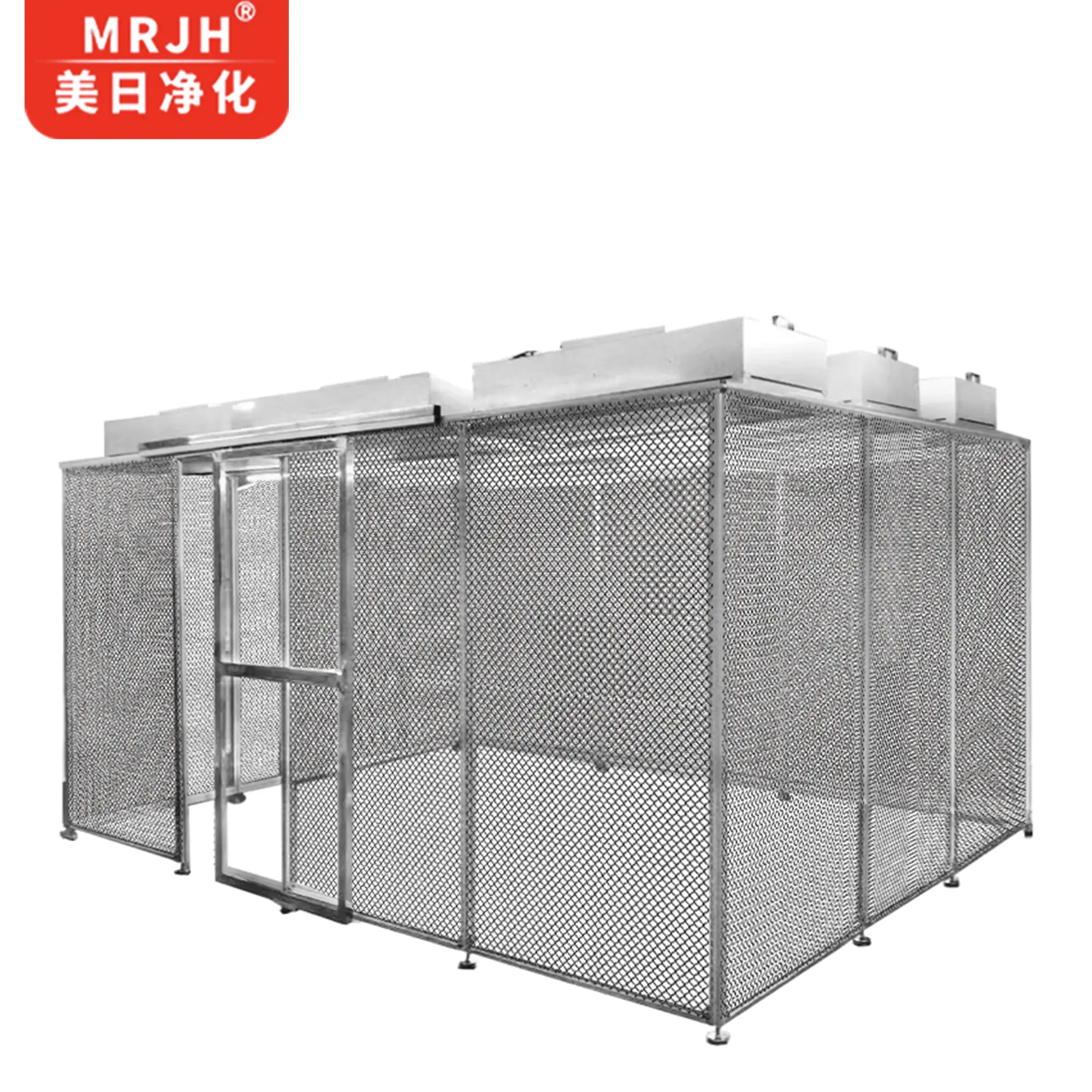 Class 100 Iso 5 6 7 8 Gmp Modular Dust Free Portable Pharma Clean Room Equipment For Food Processing