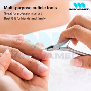 Alta calidad de acero inoxidable 6,5mm cutícula Nipper Trimmer herramientas de manicura Toenail Clipper cutícula Nipper Nail Finger al por mayor - Product Image 4