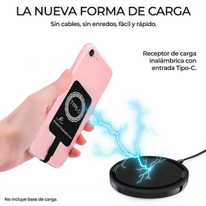 Récepteur de charge sans fil Qi, interface universelle Type-C, accessoire pour téléphone portable - Product Image 5