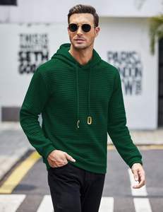 Sudadera con capucha personalizada GSM 400 para hombre, sudadera cálida de manga larga con hombros caídos y forro polar de algodón cepillado suave 100%, estilo de calle - Product Image 4