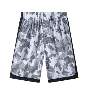 Pantalones cortos de entrenamiento de verano para hombre, pantalones cortos transpirables de cintura media con cierre elástico, servicio OEM al por mayor - Product Image 3