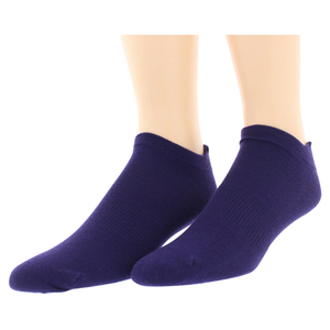 Calcetines Cortos Geométricos de Diseño Digital para Mujer, Paquete de Dos, Color Morado 5/10, Color: Morado/Rosa, 100% Auténticos - Product Image 1